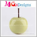 Green Apple Figurine Decor Ceramics Modern Craft OEM